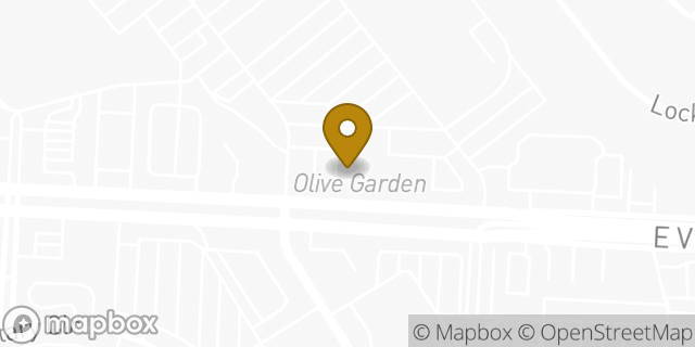 Map showing the location of Olive Garden in Norfolk, VA 23502
