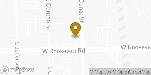 Map showing the location of Baskin-Robbins in Chicago, IL 60607