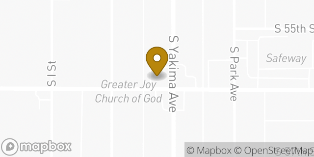 Map showing the location of Amazon Locker - Goa in Tacoma, WA 98408
