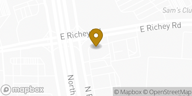Map showing the location of CVS Pharmacy in Houston, TX 77073