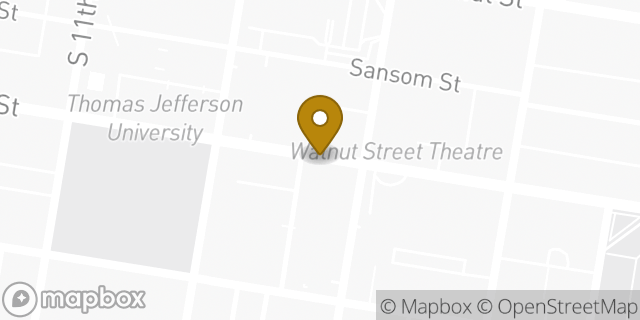 Map showing the location of Jefferson Health MedicalClinic at Philadelphia in Philadelphia, PA 19107
