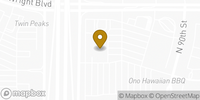 Map showing the location of Amazon Locker - Soprano in Scottsdale, AZ 85260