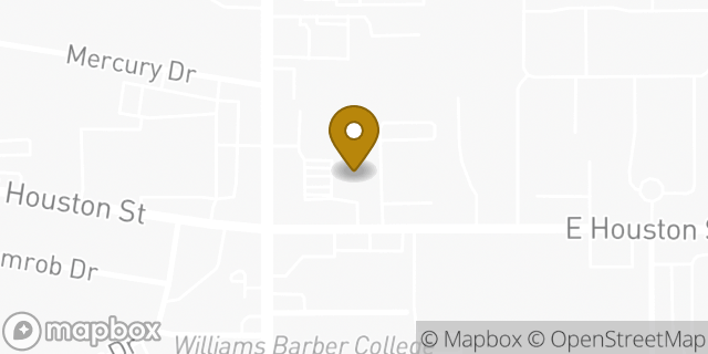 Map showing the location of Amazon Locker - Thunderstorm in San Antonio, TX 78219