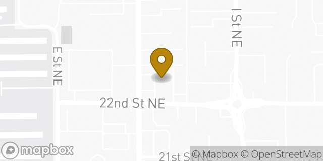 Map showing the location of Amazon Locker - Dilapidation in Auburn, WA 98002