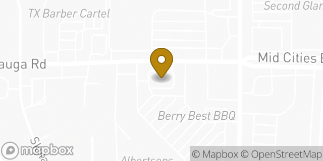 Map showing the location of Chase Bank in Watauga, TX 76148