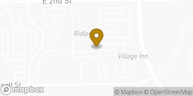 Map showing the location of Amazon Locker - Placement in Casper, WY 82609