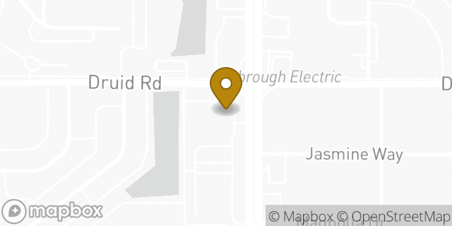 Map showing the location of Amazon Locker - Shower in Clearwater, FL 33756