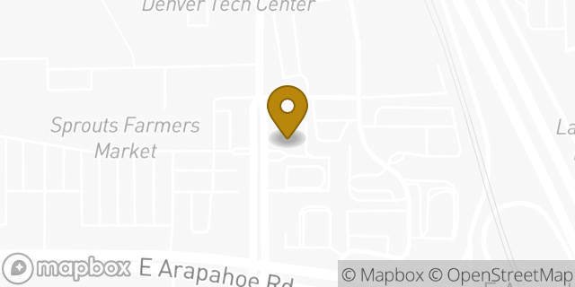 Map showing the location of Amazon Locker - Verda in Greenwood Village, CO 80111