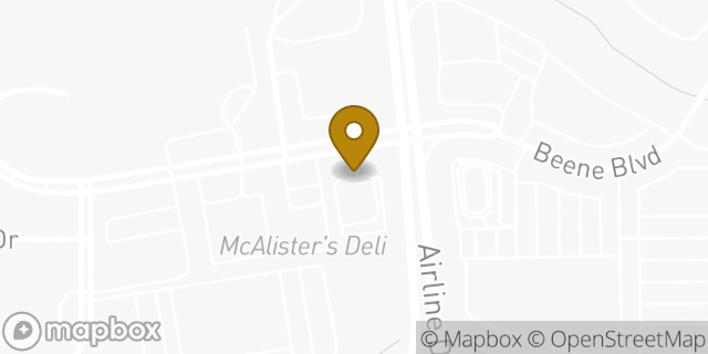 Map showing the location of Subway in Bossier City, LA 71111