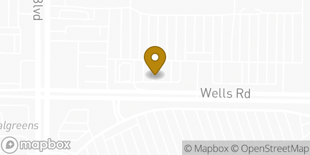 Map showing the location of Pearle Vision in Orange Park, FL 32073