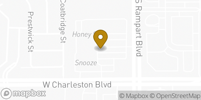 Map showing the location of Gap in Las Vegas, NV 89145