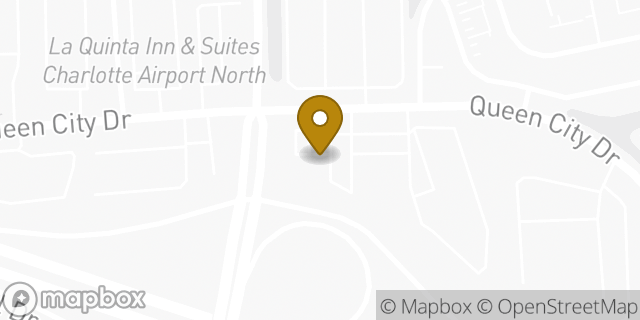 Map showing the location of Amazon Locker - Edle in Charlotte, NC 28208