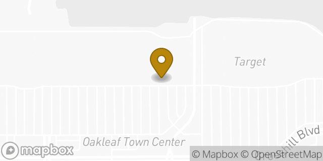 Map showing the location of Amazon Locker - Caracol in Jacksonville, FL 32222