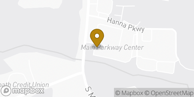 Map showing the location of Subway in Akron, OH 44319