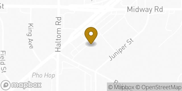 Map showing the location of Amazon Locker - Abbondanza in Haltom City, TX 76117