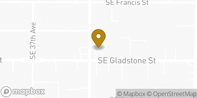 Map showing the location of Amazon Locker - Snowpea in Portland, OR 97202