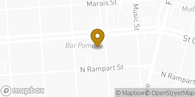 Map showing the location of Amazon Locker - Zavier in New Orleans, LA 70117
