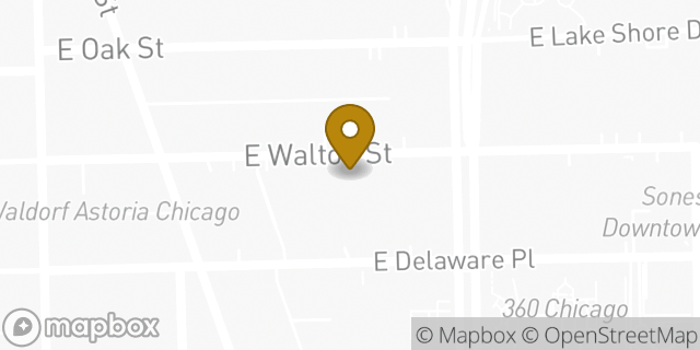 Map showing the location of Sunglass Hut in Chicago, IL 60611