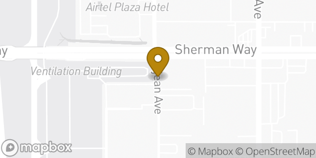Map showing the location of Van Nuys - Signature Aviation Van Nuys East VNY (Private Flights Only) in Van Nuys, CA 91406