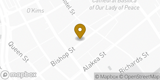 Map showing the location of 7-Eleven in Honolulu, HI 96813