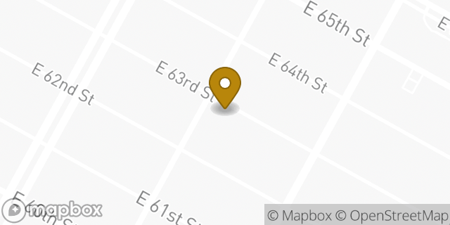 Map showing the location of Equinox East 63rd Street in New York, NY 10065