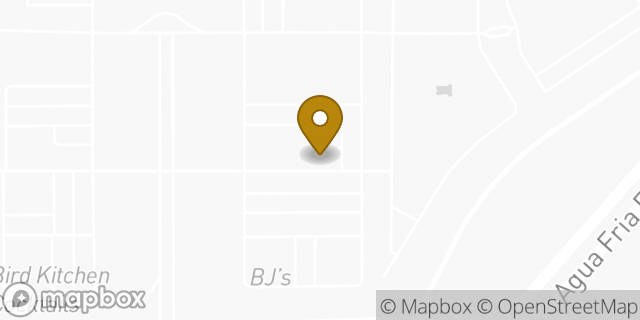 Map showing the location of Amazon Locker - Tajoori in Peoria, AZ 85345