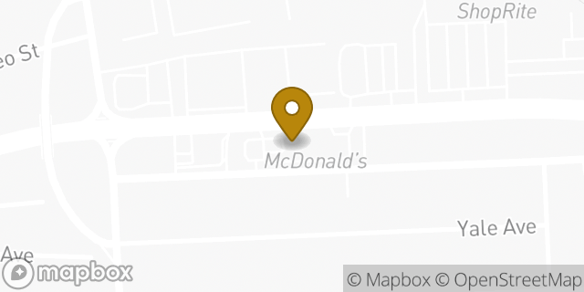 Map showing the location of McDonald's in Hillside, NJ 07205