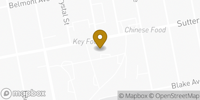 Map showing the location of Amazon Locker - Thai in Brooklyn, NY 11208