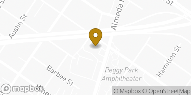 Map showing the location of Amazon Locker - Chair in Houston, TX 77004