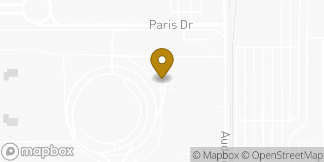 Map showing the location of Sunglass Hut in Las Vegas, NV 89109