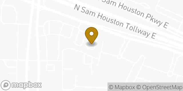 Map showing the location of Sam Houston in Humble, TX 77396