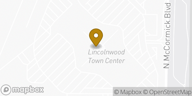 Map showing the location of Old Navy in Lincolnwood, IL 60712