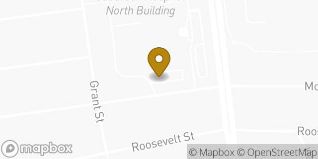 Map showing the location of Johns Hopkins Vascular Surgery in Bethesda, MD 20814