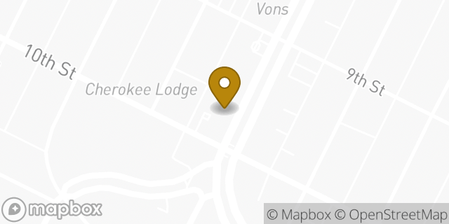 Map showing the location of Starbucks in Coronado, CA 92118