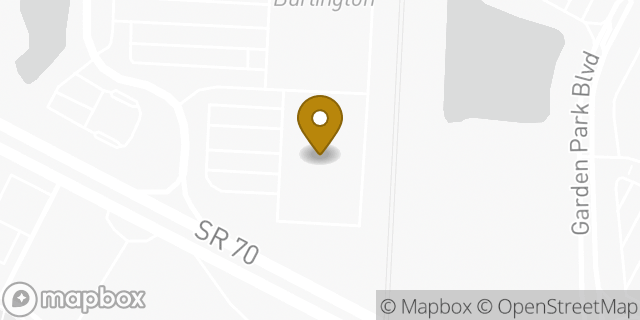 Map showing the location of Staples in Cherry Hill, NJ 08002