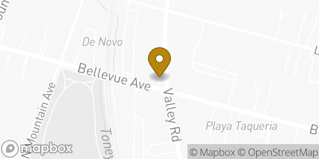 Map showing the location of Amazon Locker - Slou in Montclair, NJ 07043