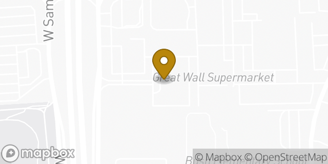 Map showing the location of Amazon Locker - Geese in Houston, TX 77072