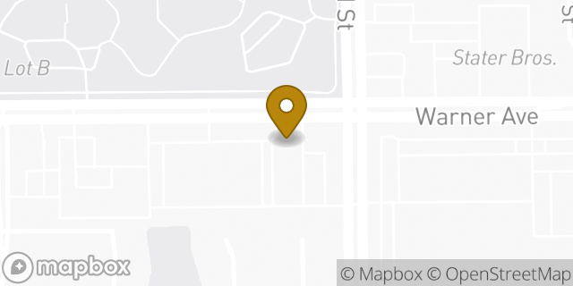 Map showing the location of Amazon Locker - Pogo in Fountain Valley, CA 92708