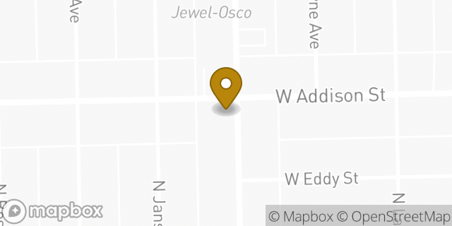 Map showing the location of Lululemon in Chicago, IL 60657