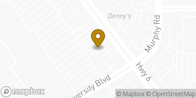 Map showing the location of University Blvd & Hwy 6 in Missouri City, TX 77459