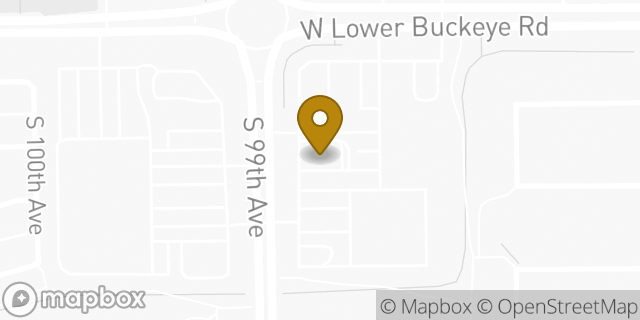 Map showing the location of McDonald's in Tolleson, AZ 85353