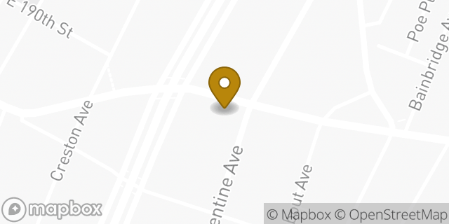 Map showing the location of Foot Locker in Bronx, NY 10458