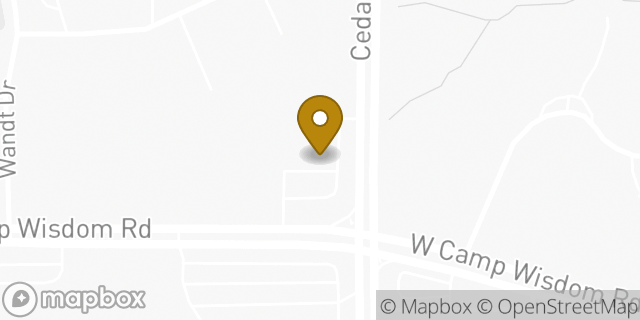 Map showing the location of Amazon Locker - Caracas in Dallas, TX 75236