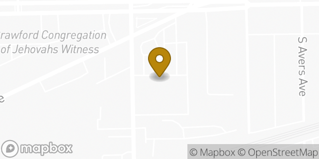 Map showing the location of Amazon Locker - Garuda in Chicago, IL 60623