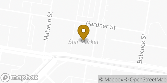 Map showing the location of Coinme in Allston, MA 02134