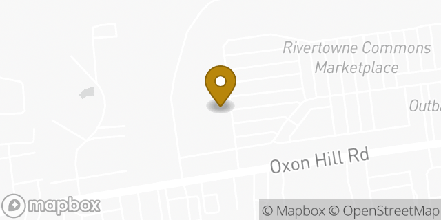Map showing the location of Amazon Locker - Hargrove in Oxon Hill, MD 20745
