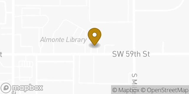 Map showing the location of Sonic Drive In in Oklahoma City, OK 73119