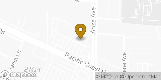 Map showing the location of CVS Pharmacy in Torrance, CA 90505