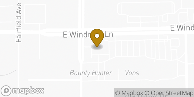 Map showing the location of Amazon Locker - Marv in Las Vegas, NV 89123