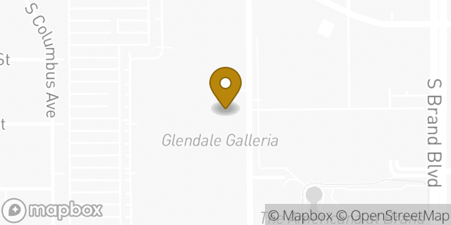 Map showing the location of Levi's in Glendale, CA 91210